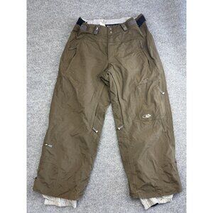 Bonfire Brown Snow Pants Large XL Waterproof Nylon Mens Ski Snowboard Winter